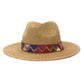 Desert Belted Straw Hat