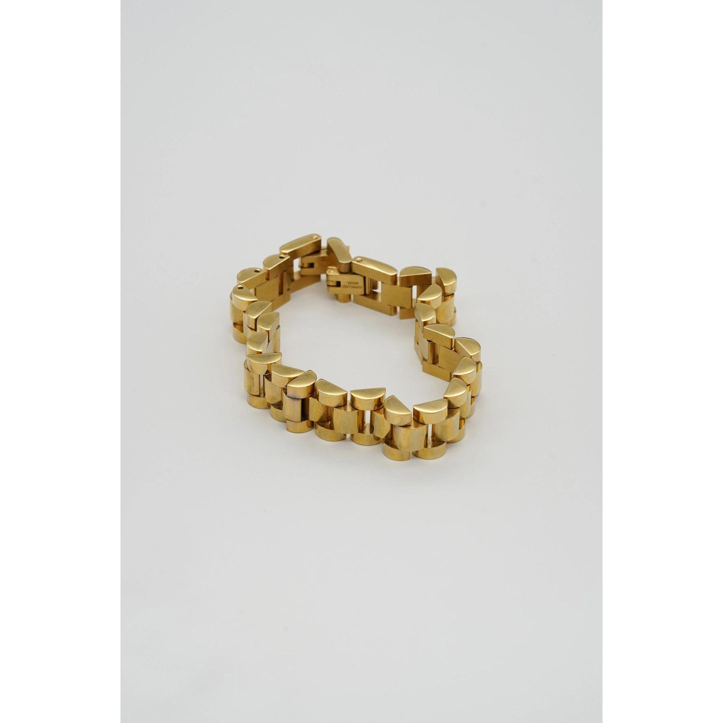 Gold Watch Band Bracelet Bracelet
