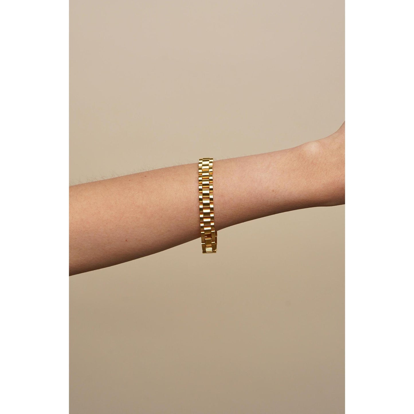 Gold Watch Band Bracelet Bracelet