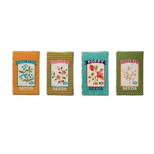 Safety Matches in Matchbox with Flower Seeds Design